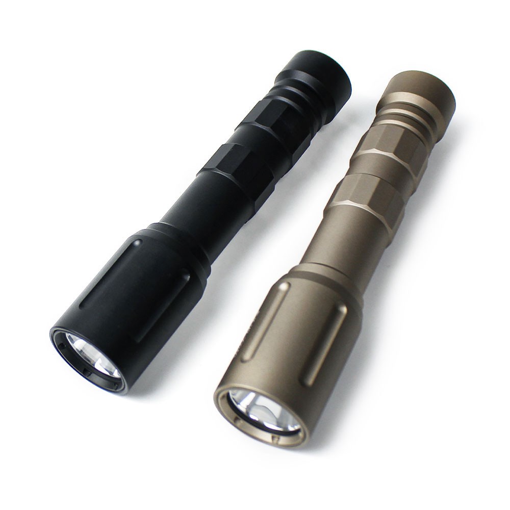 800lm Tactical Flashlight Ultra Bright Torch Fit 20mm Pic / mlok Rail Mount