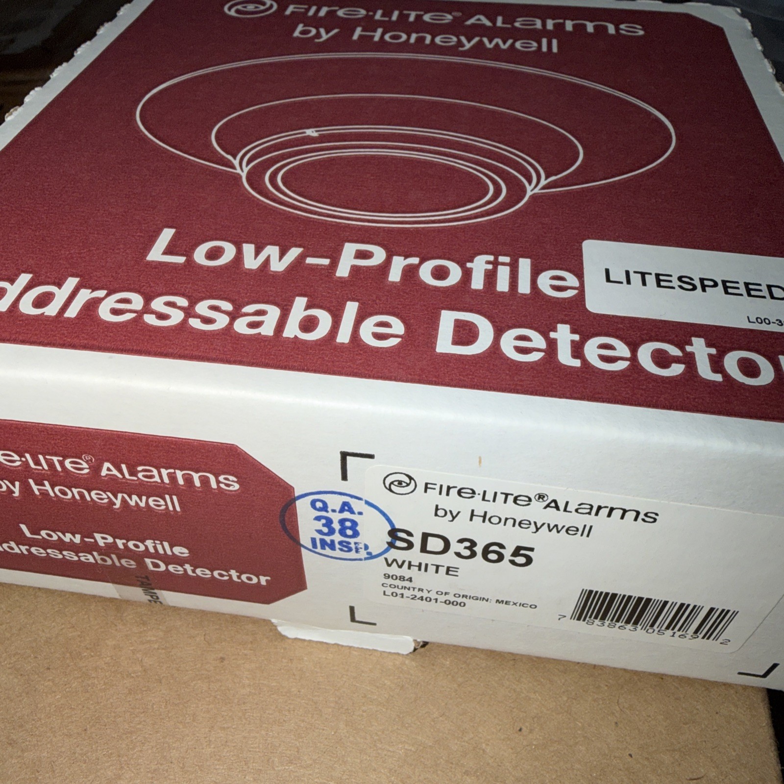 SD365 FIRE-LITE Addressable Detector