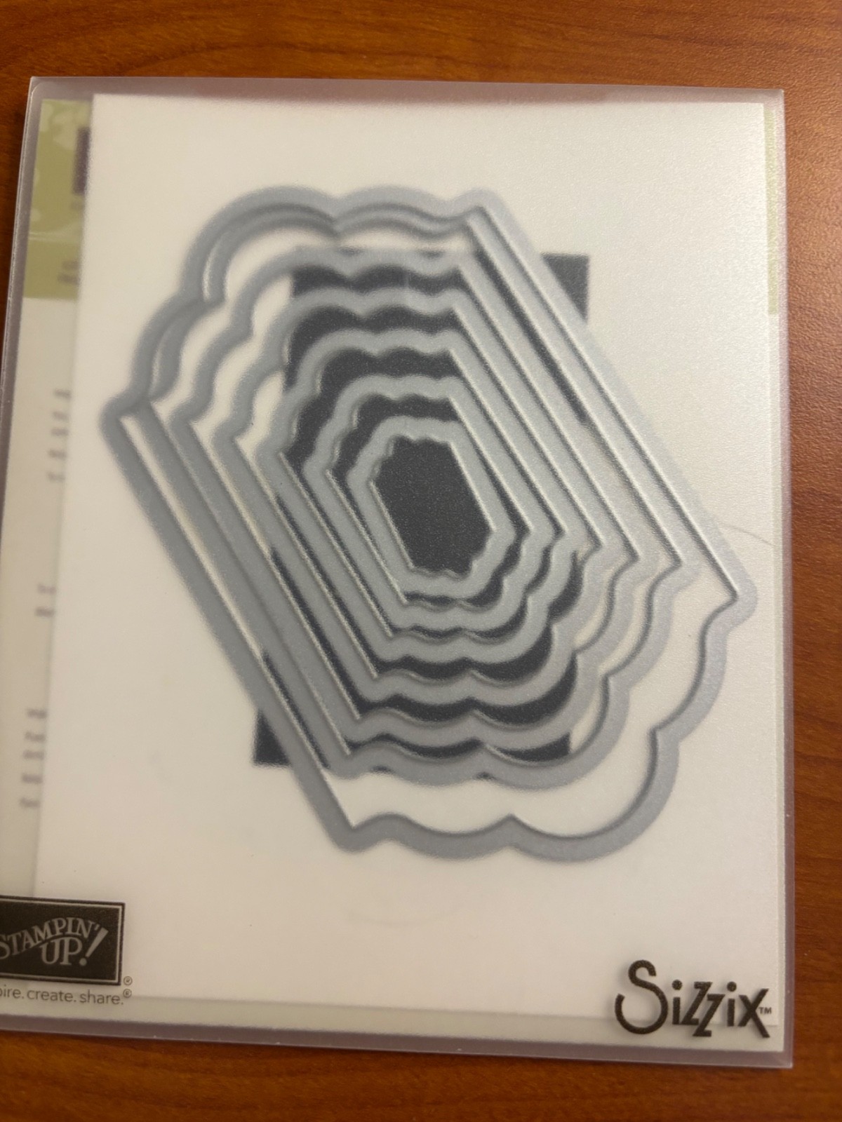 STAMPIN' UP! BIG SHOT SIZZIX LOTS OF LABELS FRAMELITS DIES 138281