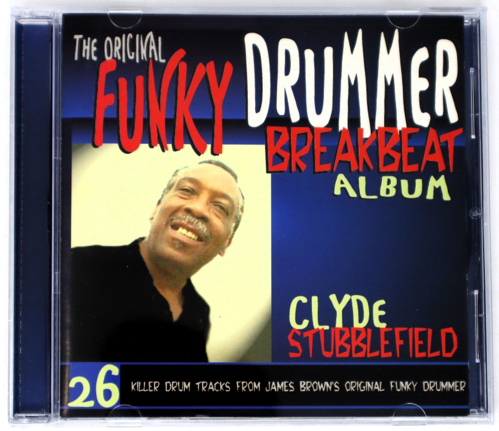 Music Of Life Clyde Stubblefield The Original Funky Drummer Sampling CD 1990s