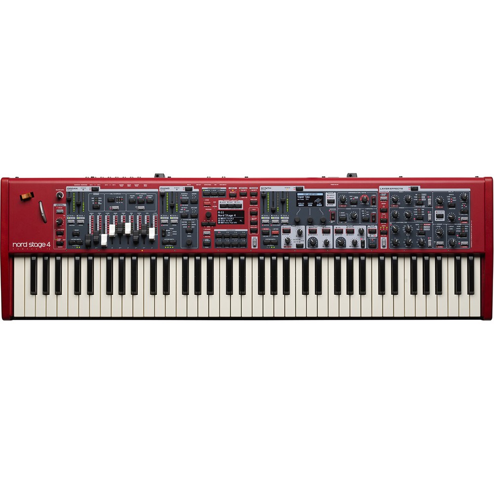 Nord Stage 4 Compact 73-Key Keyboard Bundle w/ Stand, MIDI Cable