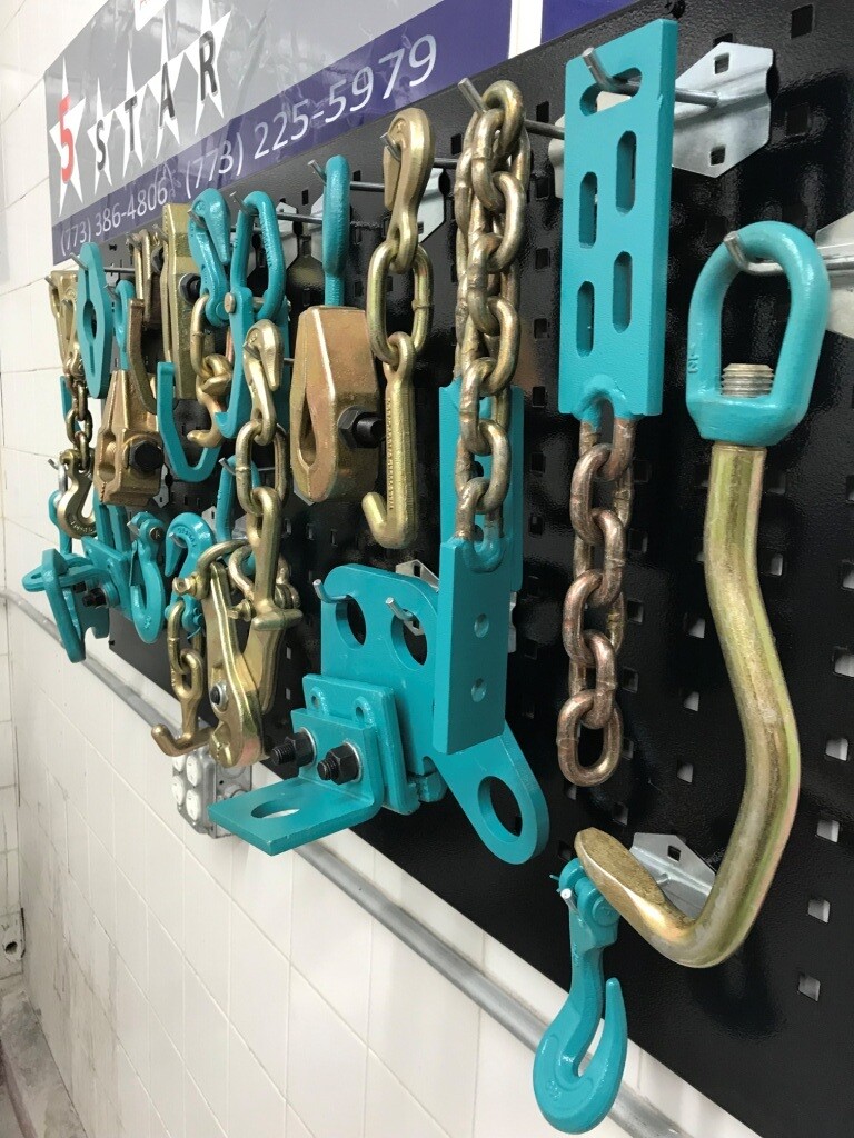 SET#49 AUTO BODY FRAME MACHINE HEAVY DUTY 22 PIECE PULLING TOOLS AND CLAMPS SET