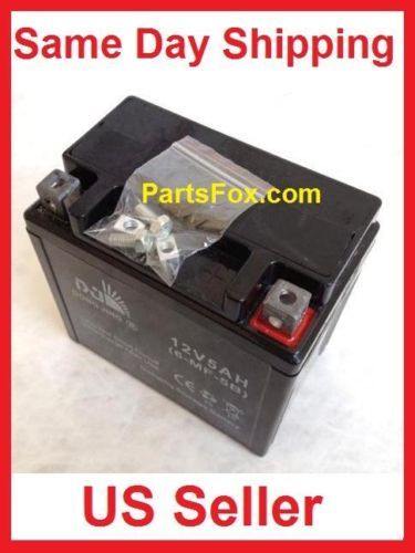 12V5Ah ATV Go Kart BATTERY 50cc 70cc 90cc 110cc 125cc 135cc Roketa Taotao ATVs
