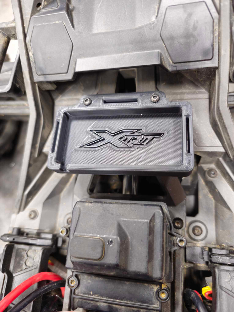 Auxiliary Fan Battery Tray / Mount - Compatible w/ X-Maxx & XRT