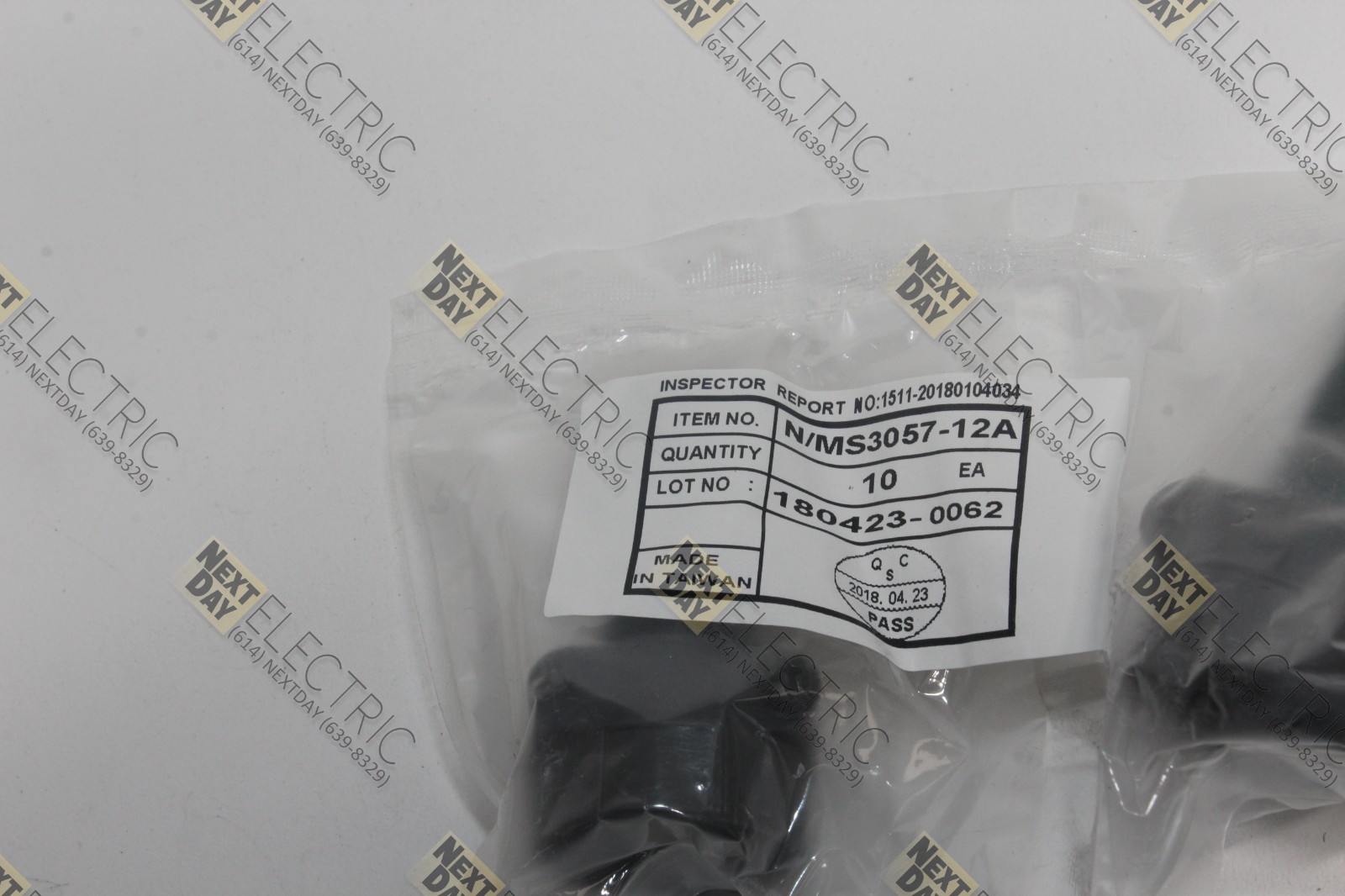 JAE, N/MS3057-12A, AMS3420-12, SJ100910 Connector Rubber Cord Grip Cable Clampa