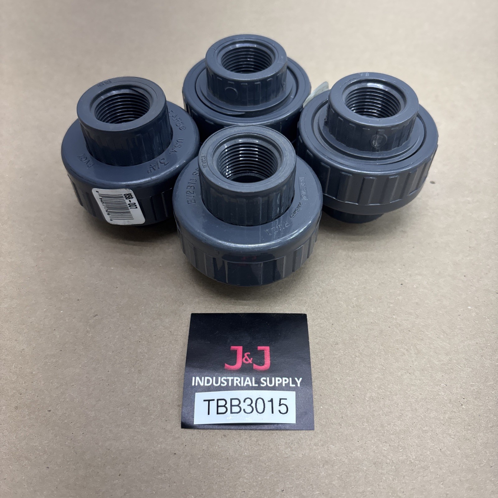 Lot Of (4)Spears 858-007 Union Fitting Threaded 3/4”Schedule 80 Fast Shipping