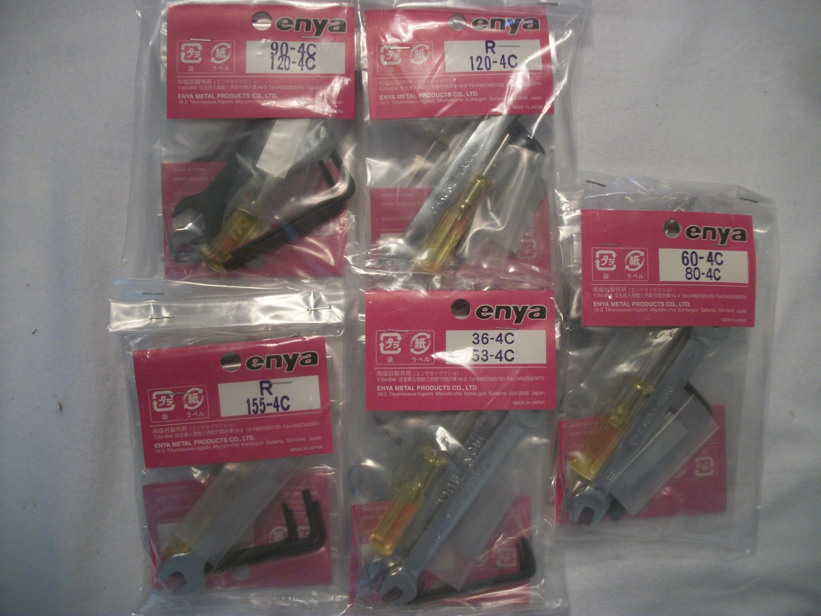 ENYA.36-53 4 STROKE ORIGINAL TOOL KITS NIP