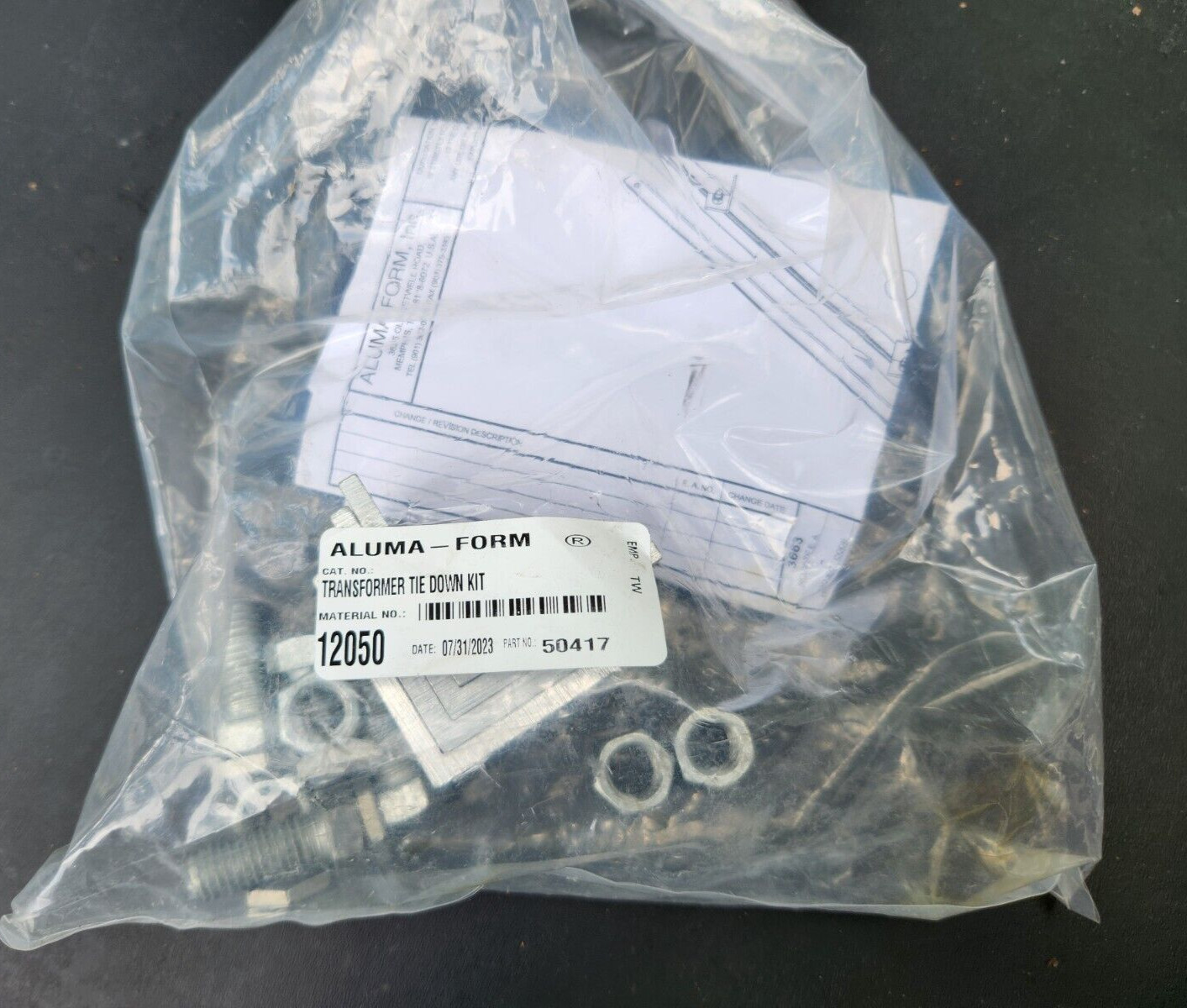 Aluma-Form, Inc. 50417 Platform Transformer Tie Down Kit