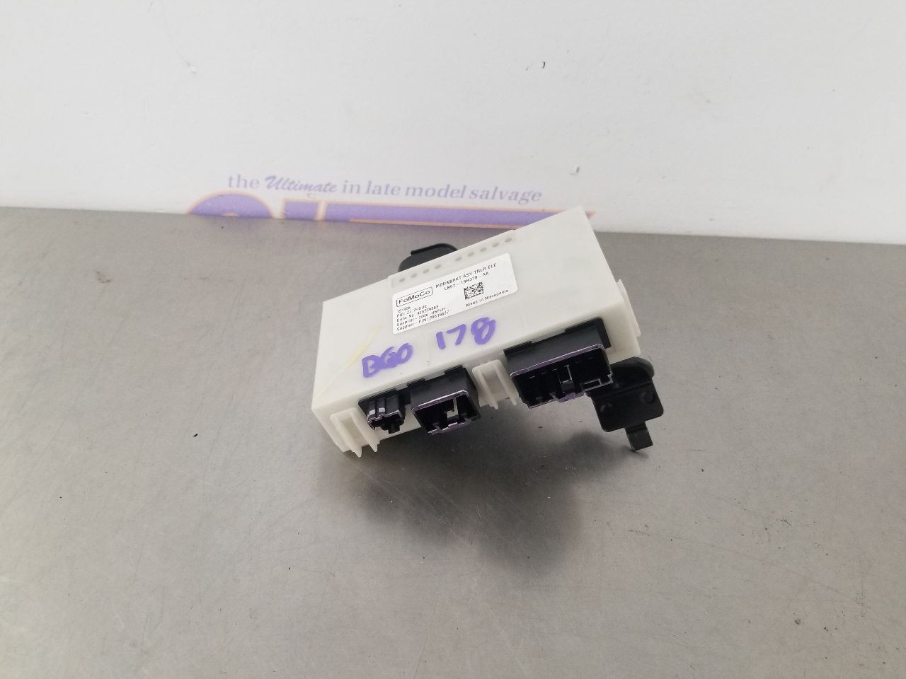20 FORD EXPLORER PLATINUM TOWING CONTROL MODULE LB5T19H378AA