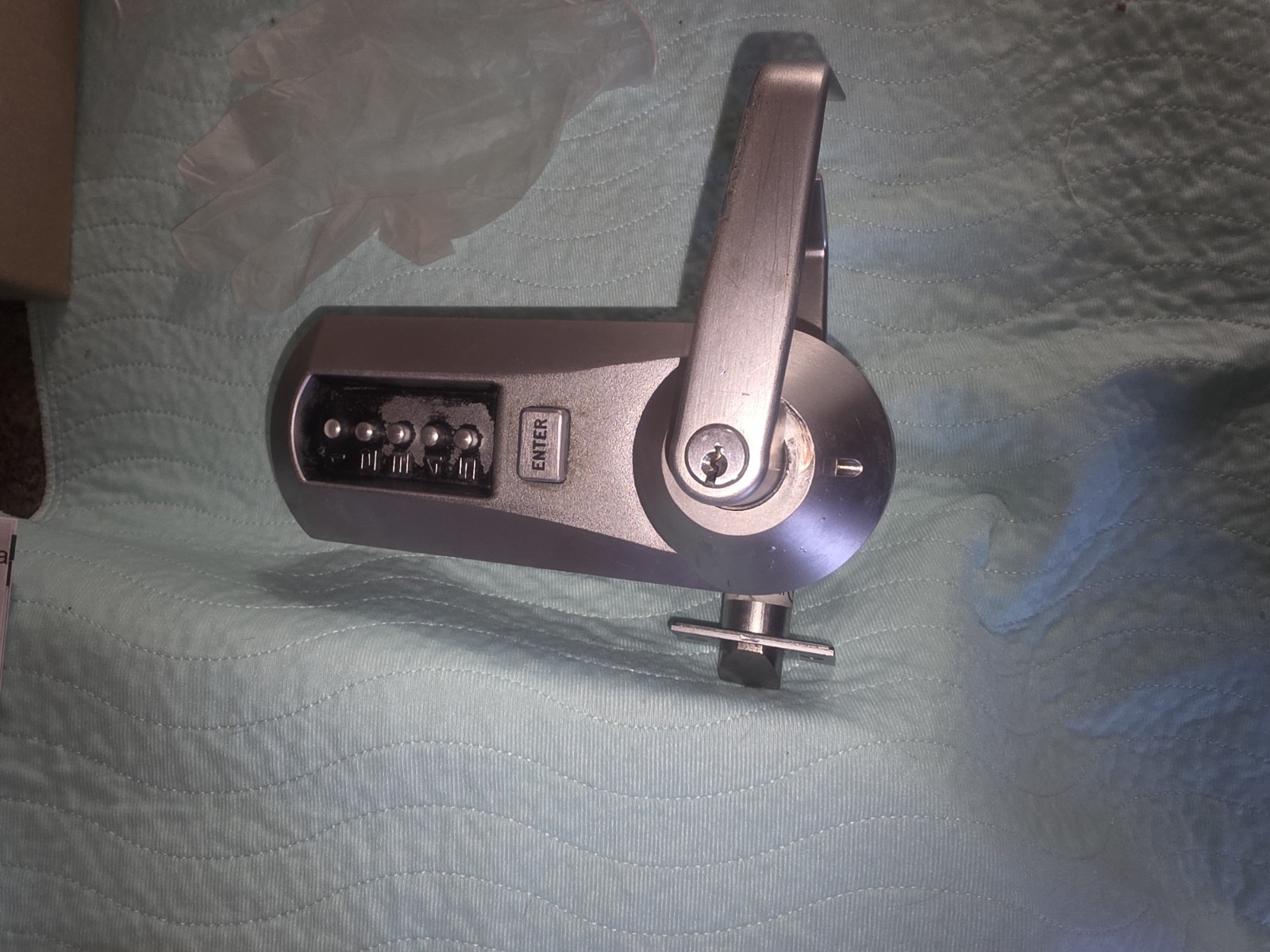Kaba 5 Punch Door Lock With Door Handle