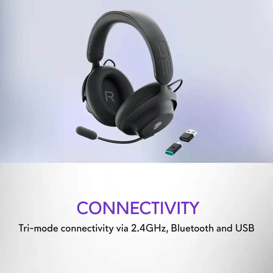 Alienware Pro Wireless Gaming Headset Windows PS5 PS4 Switch Mobile Black