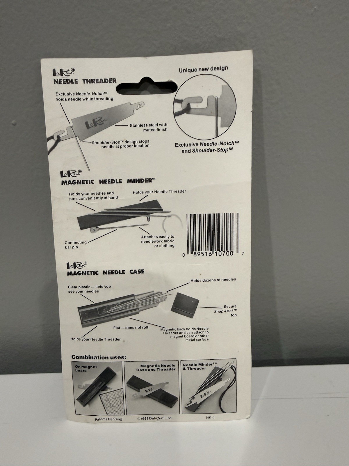 Vintage LoRan Needleworker’s Accessory Kit New In Package