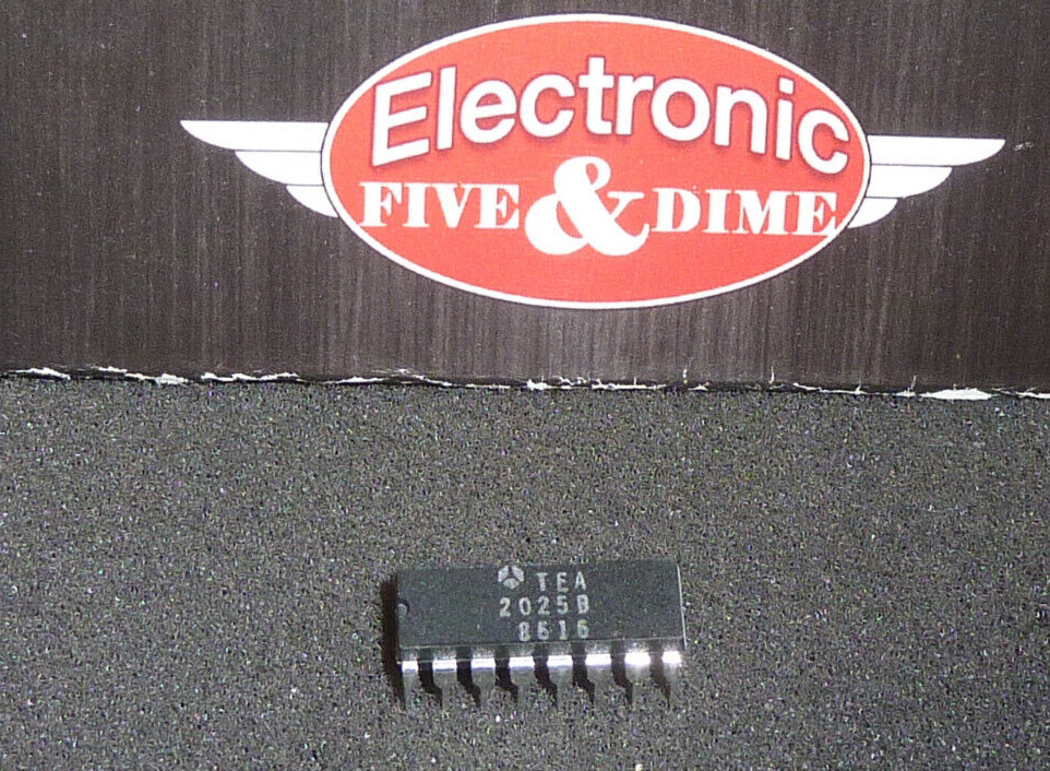 TEA2025B  Thomson  Audio Amplifier 2.8W 2 Channel PDIP16  IC