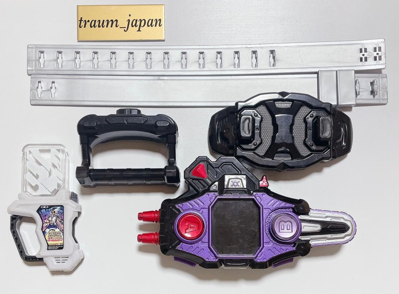Kamen Rider Ex-Aid DX Buggle Driver Dangerous Zombie Gashat Belt BANDAI Tested