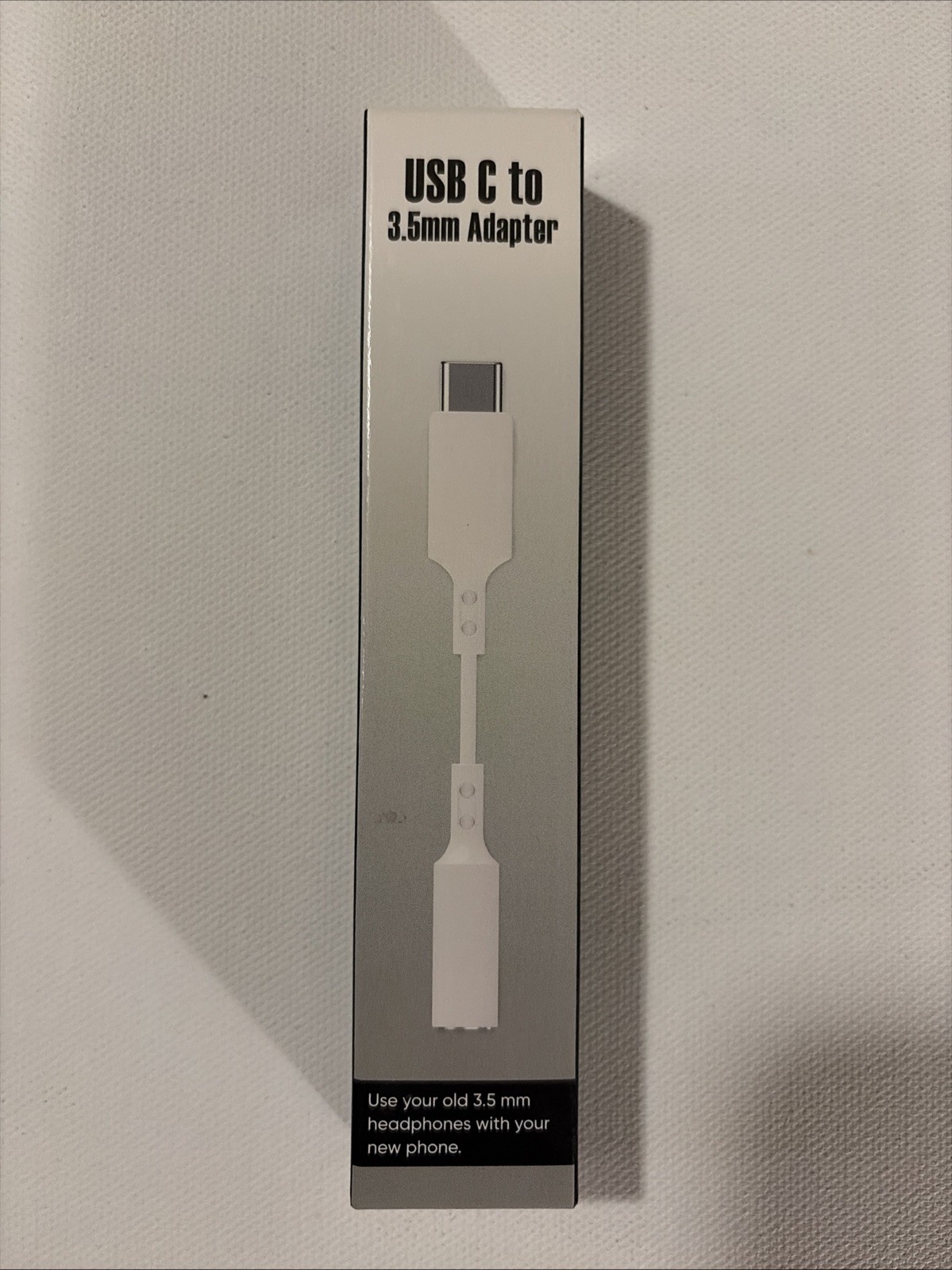 USB Type C to 3.5mm Adapter Use Your 3.5mm Headphones W Your New Phone NIB CT35A
