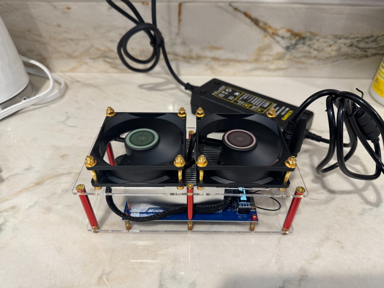 TCH Bitaxe Supra Hex 4.2TH Bitcoin Solo Lottery Miner Tested Working