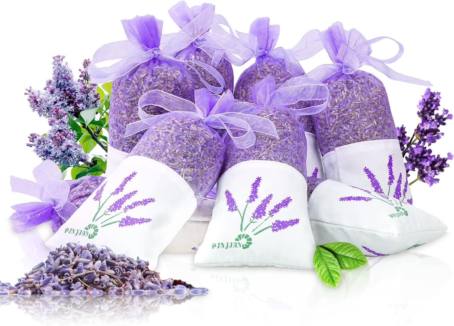 8 Packs French Lavender Sachets For Drawers And Closets Fresh Scents Home Fragra
