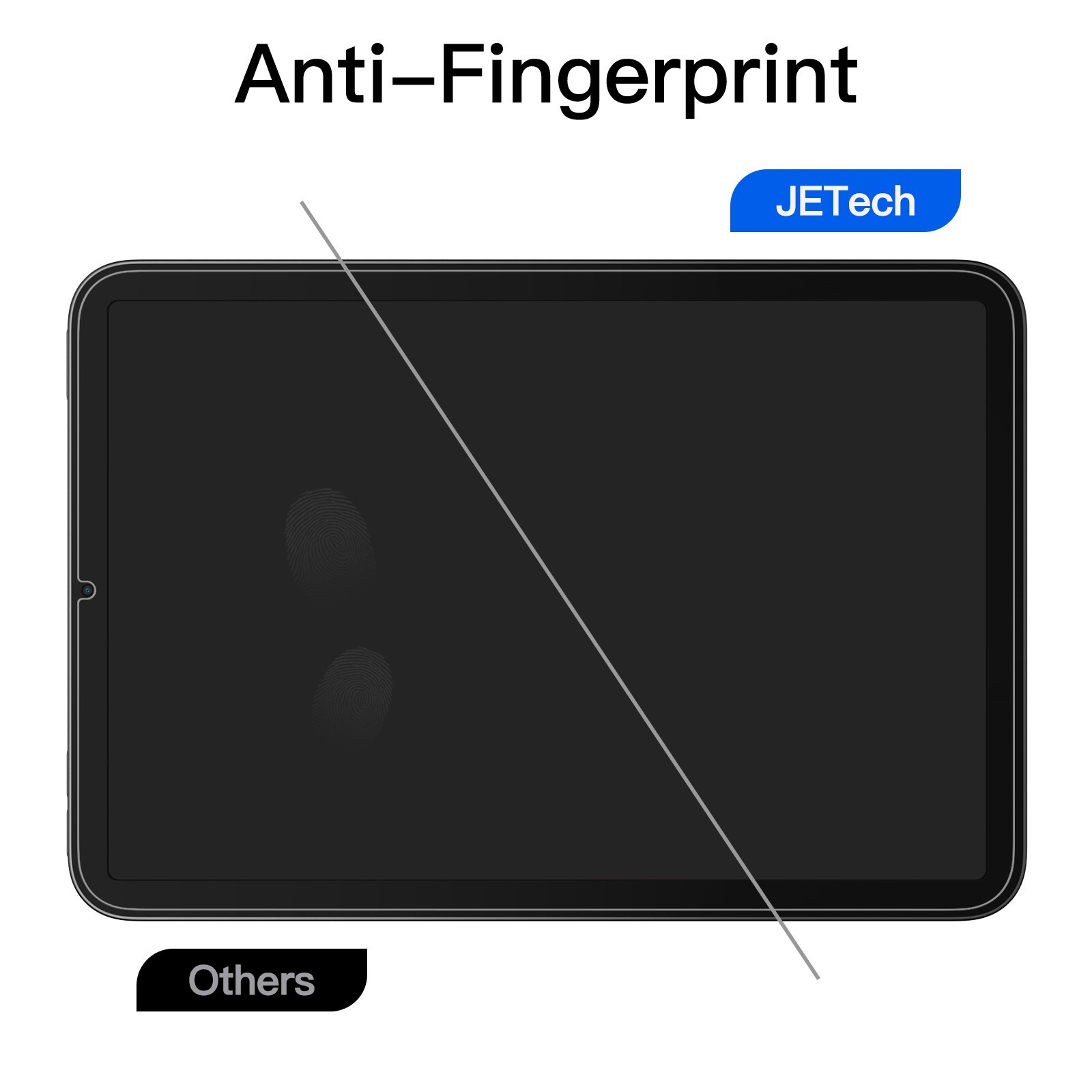 Paper Screen Protector for iPad mini (A17 Pro, 2024 Model) / mini 6 (2021 Model)