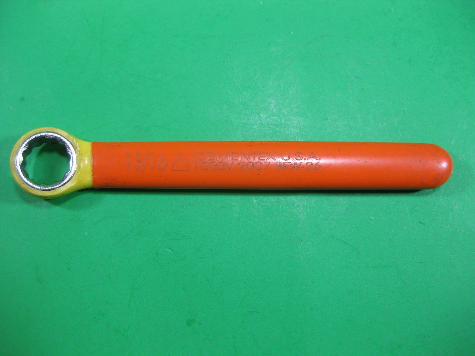 Cementex Insulated Box End Wrench BEW-26 (13/16") -- Used --