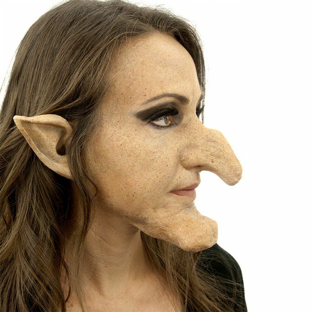 Woochie Witch Hasel Ears Latex Appliance for SFX/Halloween WO651