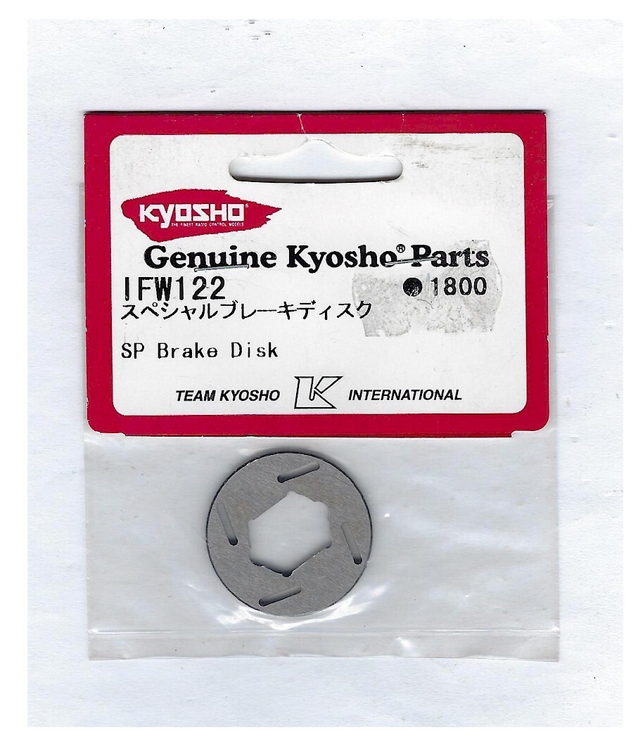 Vintage RC Car Buggy Kyosho IFW122 SP Brake Disk Inferno 777 WC MP 7.5 Old Stock