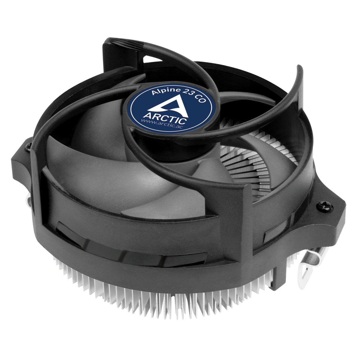 ARCTIC Alpine 23 CO Compact AMD CPU cooler for AM4 for Continous Operation Black