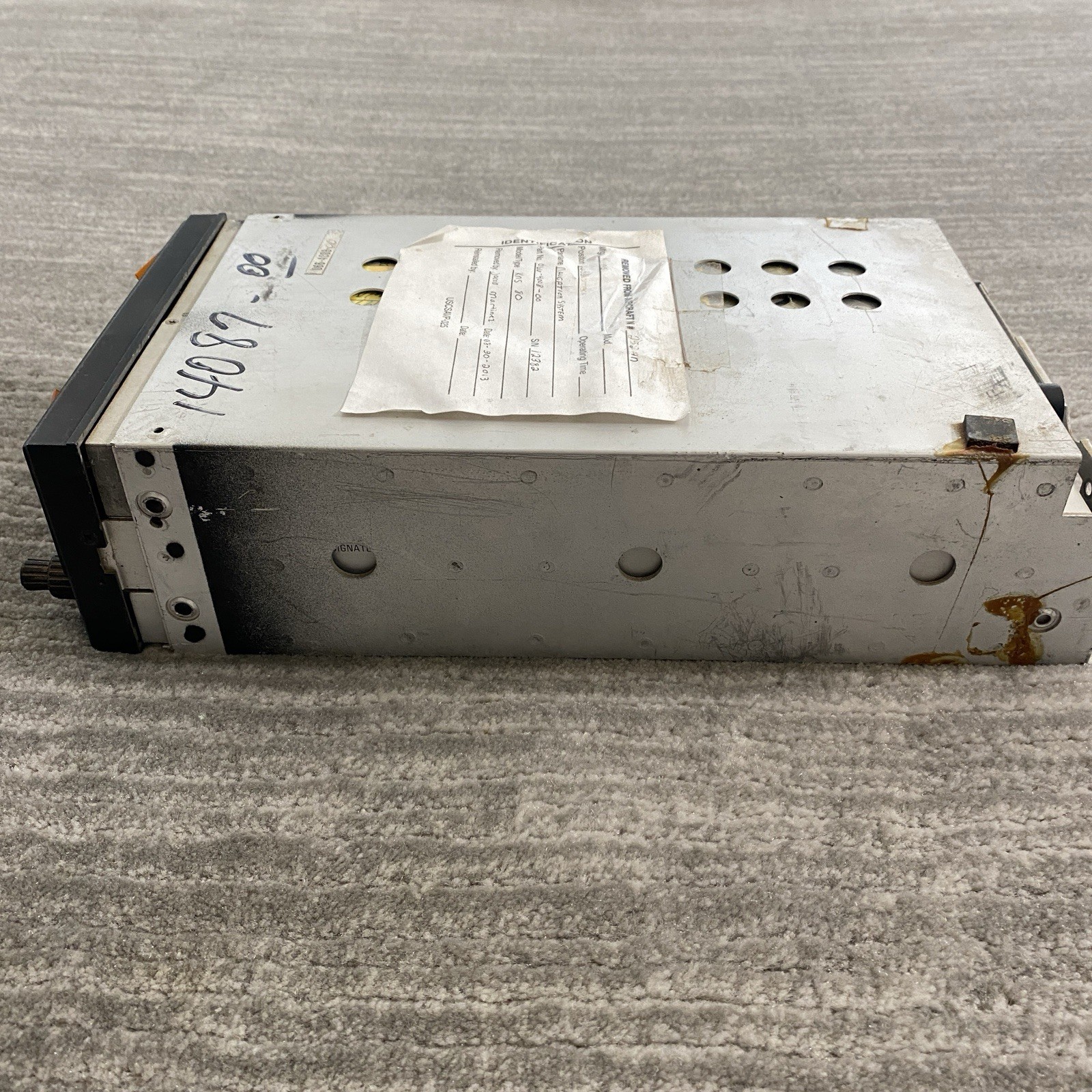 Bendix King KNS 80 Navigation System 066-4008-00 With Screen Damage And Tray
