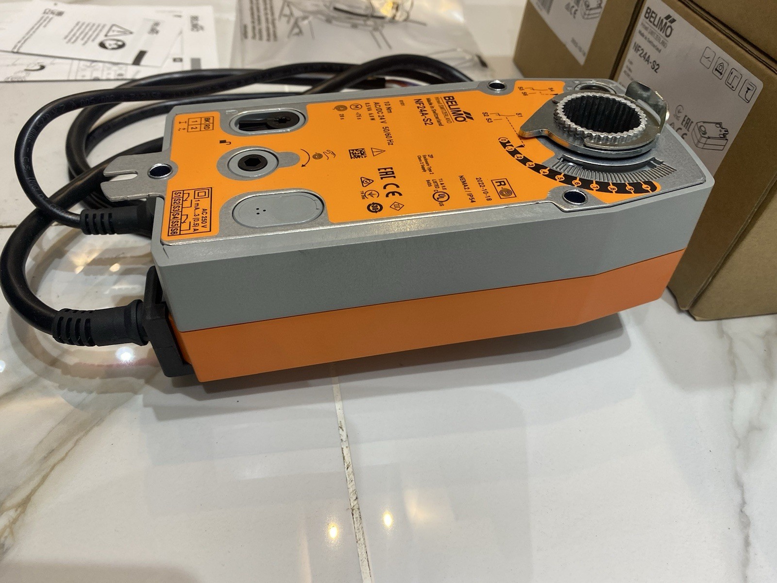 Belimo NF24A-S2 Rotary actuator fail-safe