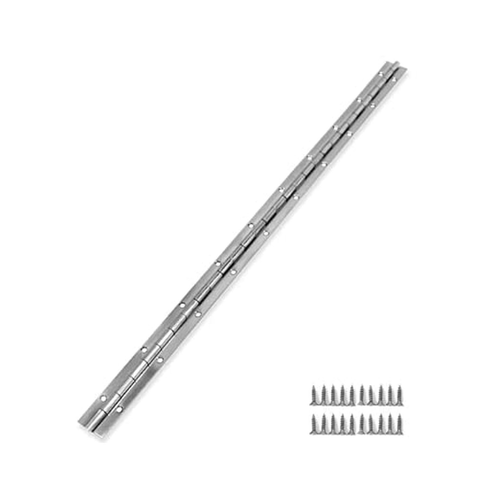 Piano Hinge 24 Inch, 304 Stainless Steel Continuous & Piano Hinges,... Fast Ship