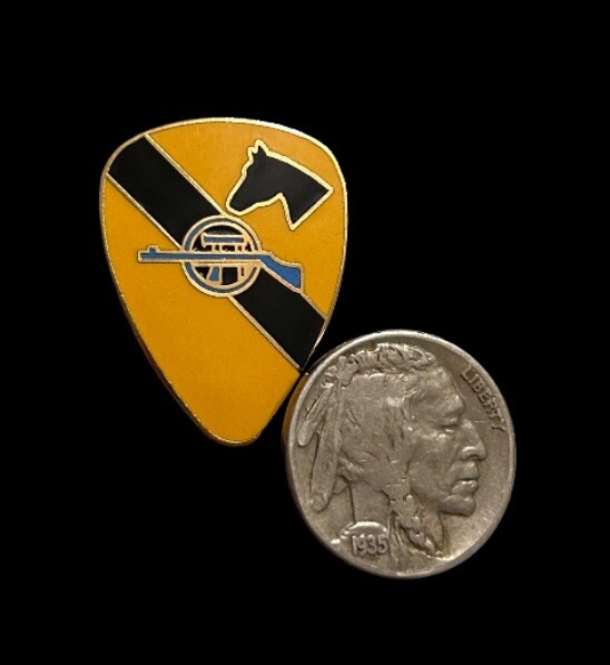 U.S. Army 1st Cavalry SNIPER Pin Fast Free Tracked Shipping