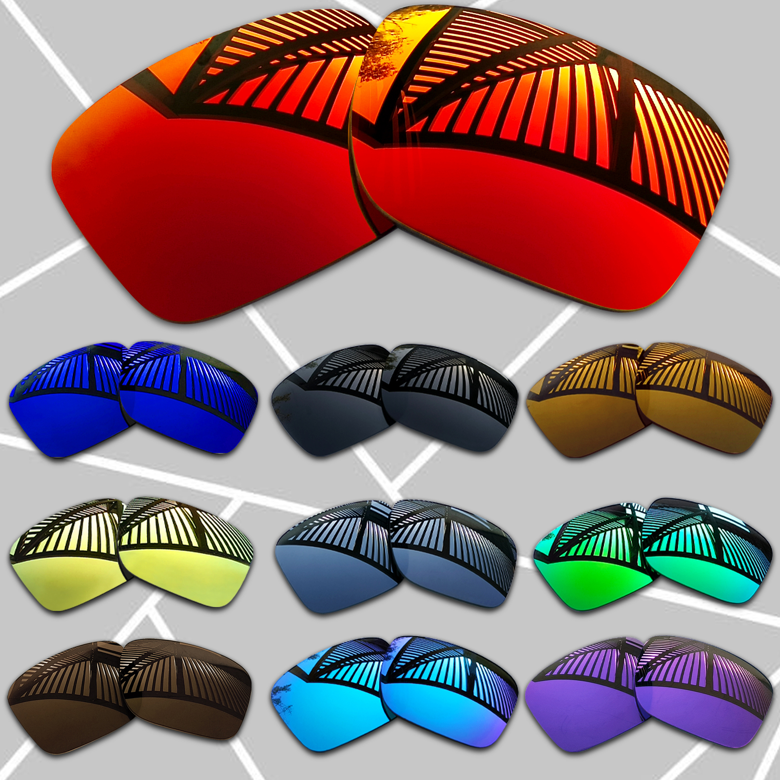 TRUE POLARIZED Replacement Lenses for-Electric Swingarm  Multi-Colors