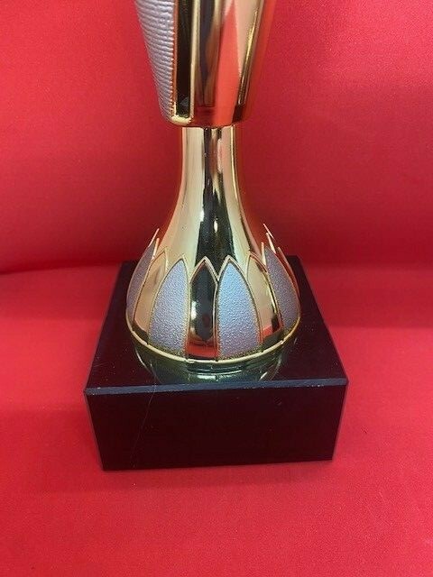 Trophy Cup European Style Gold/Black or Gold/Silver-Choose from two sizes