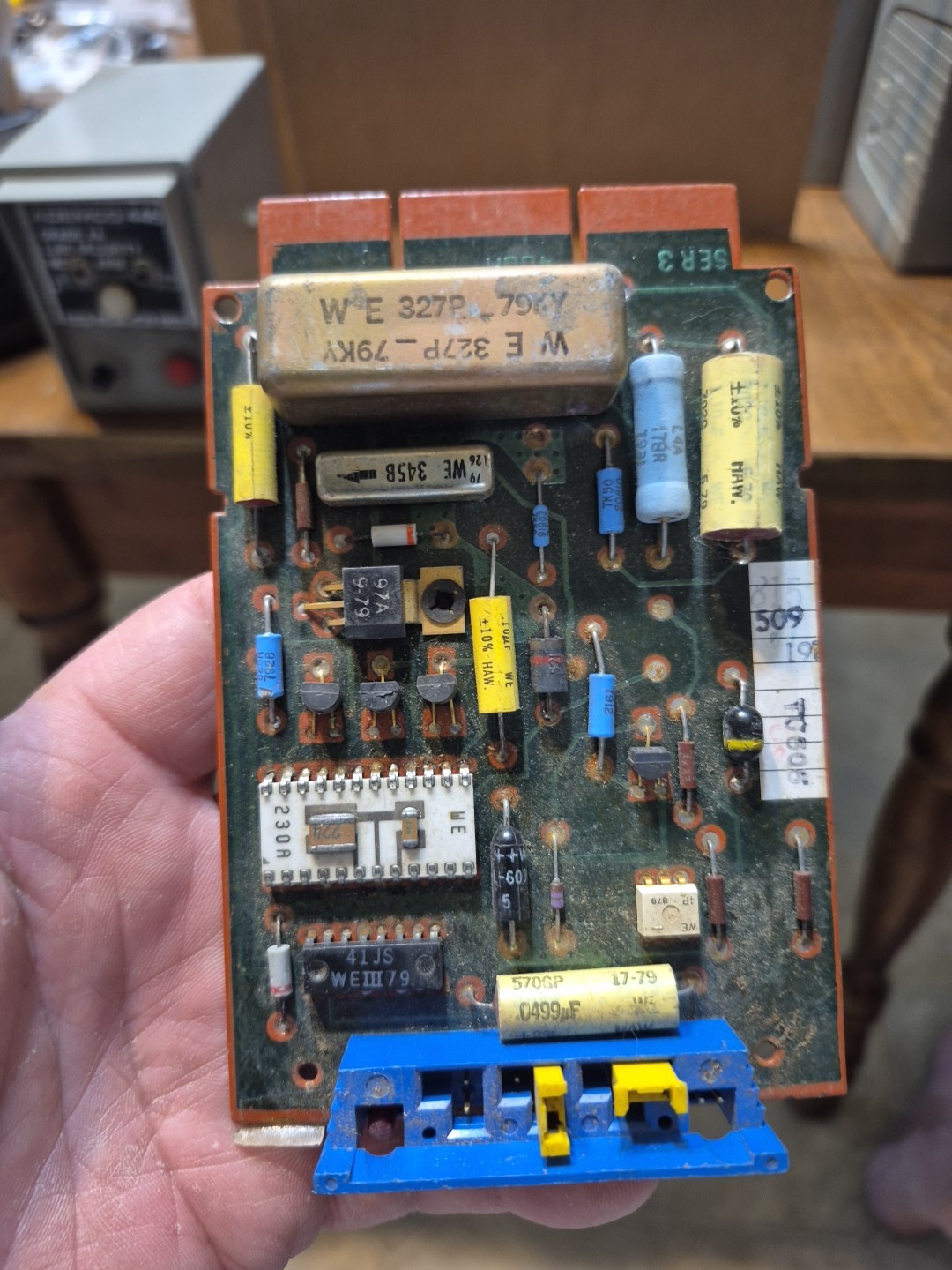 WESTERN ELECTRIC 400H KTU ISSUE 2 BELL SYSTEM CARD