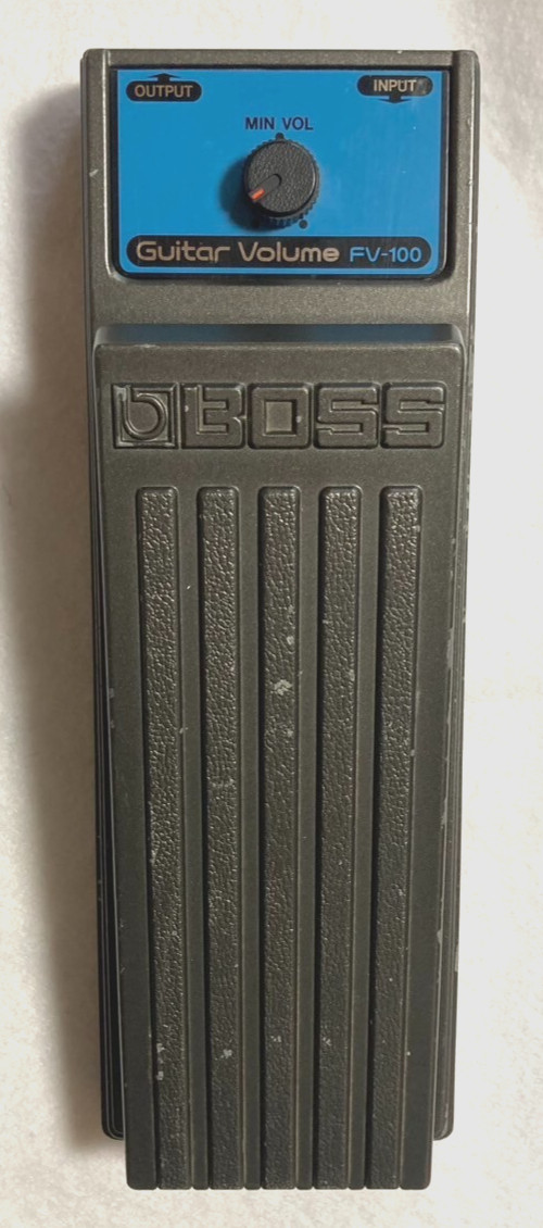 Vintage Boss FV-100 Guitar Volume Pedal Good Condition Free Shipping From Japan