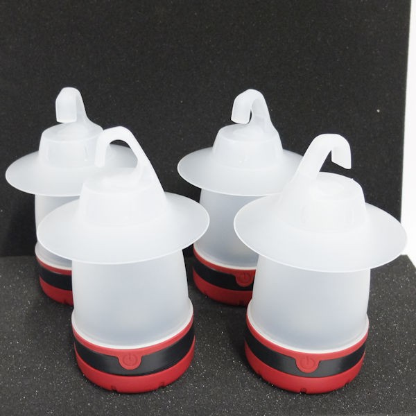 Smart Home LED Camping Portable Outdoor Lantern - 4 Pack