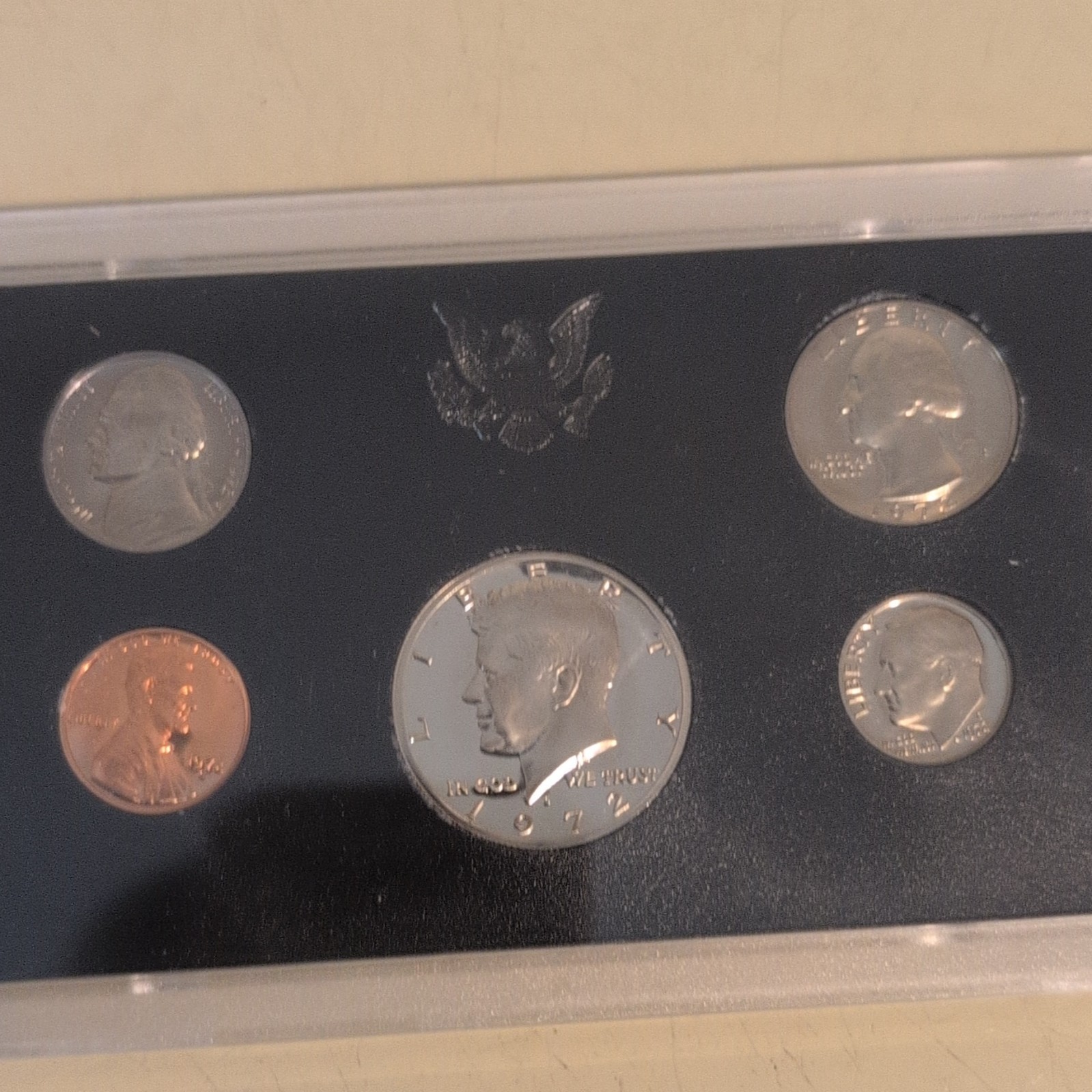 1972 United States Proof Set San Francisco Proof Uncertified in Original Case