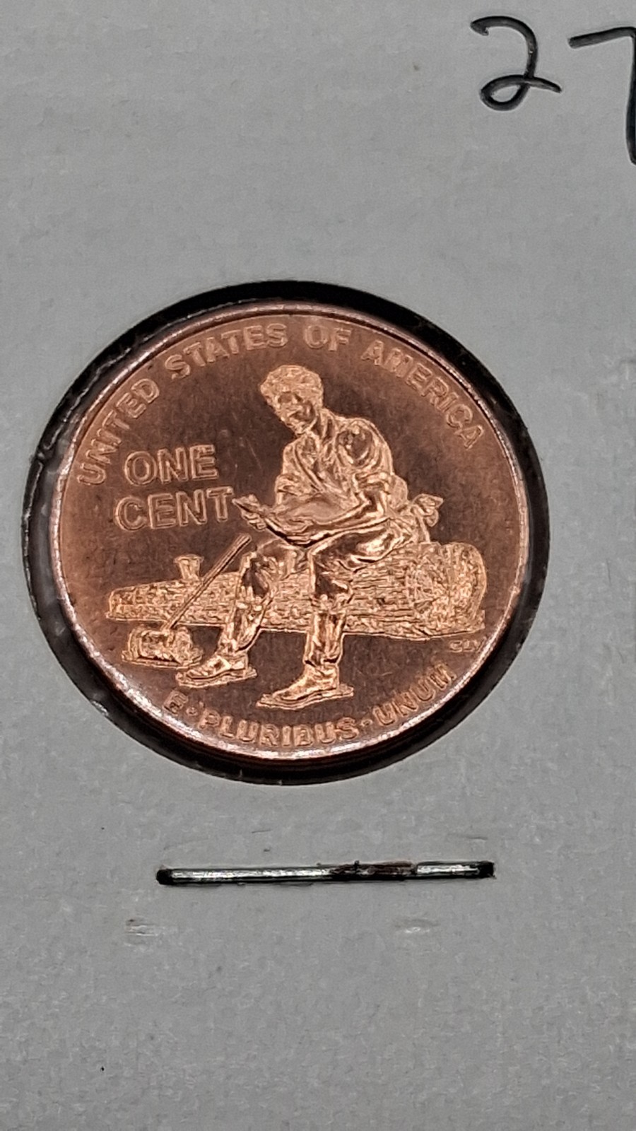2009 P Gem Proof Formative Years Lincoln Bicentennial Cent