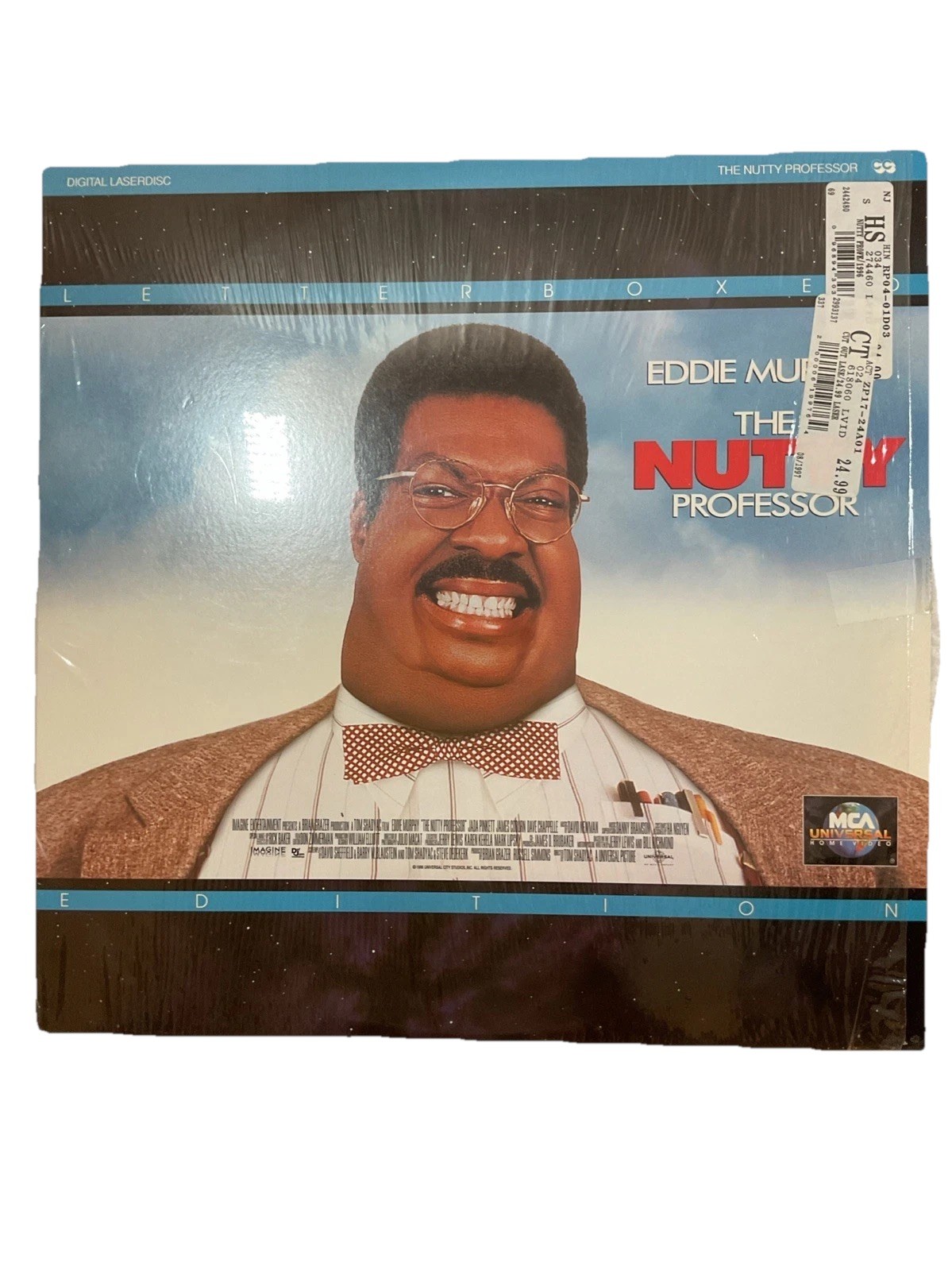 Eddie Murphy THE NUTTY PROFESSOR Digital Laserdisc Letterboxed Edition MCA