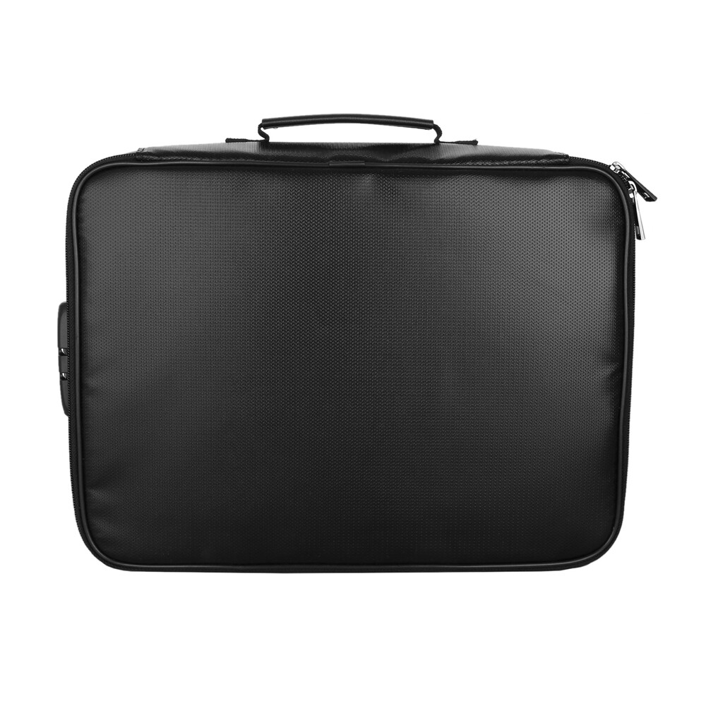 Document Organizer Fireproof Document Bag with Lock Home Office Travel Safe Bag