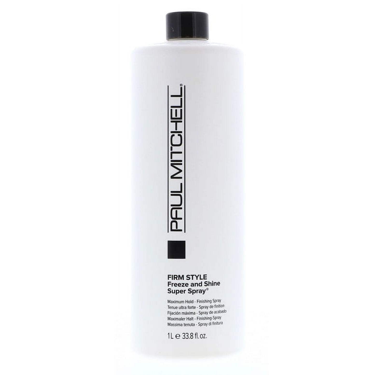 Paul Mitchell Freeze & Shine Super Finishing Spray Refill - 33.8 oz (Without Spr