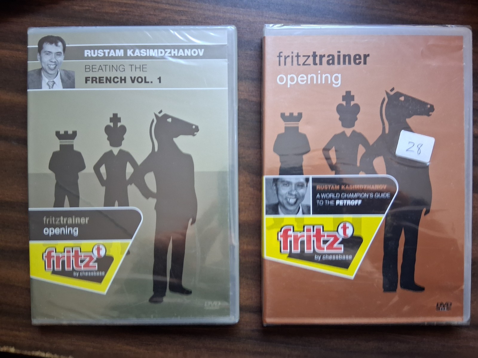 Rustam Kasimdzhanov - 5 Assorted DVD ROM's for Chess Training