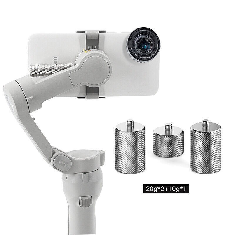 3 Pcs Counterweight Balance Counters for DJI MO 5/MO 4 OSMO Mobile 3 Handheld