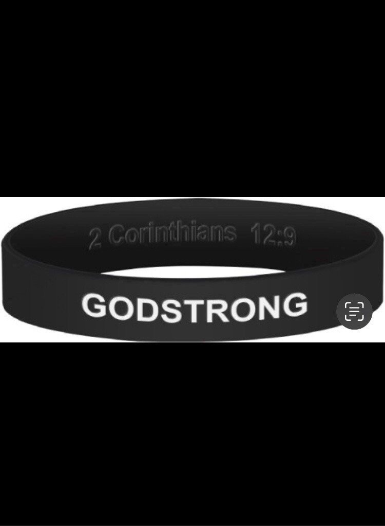 GODSTRONG bracelets 1 Corinthians 12:9  (4 for $10)