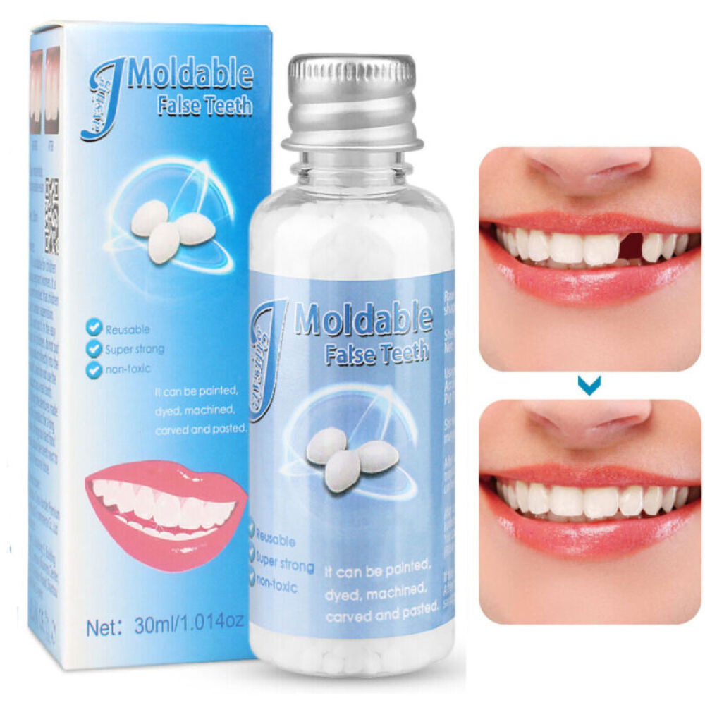 Tooth Repair Kit Temporary Teeth Replacement Beads for Missing & Broken Teeth