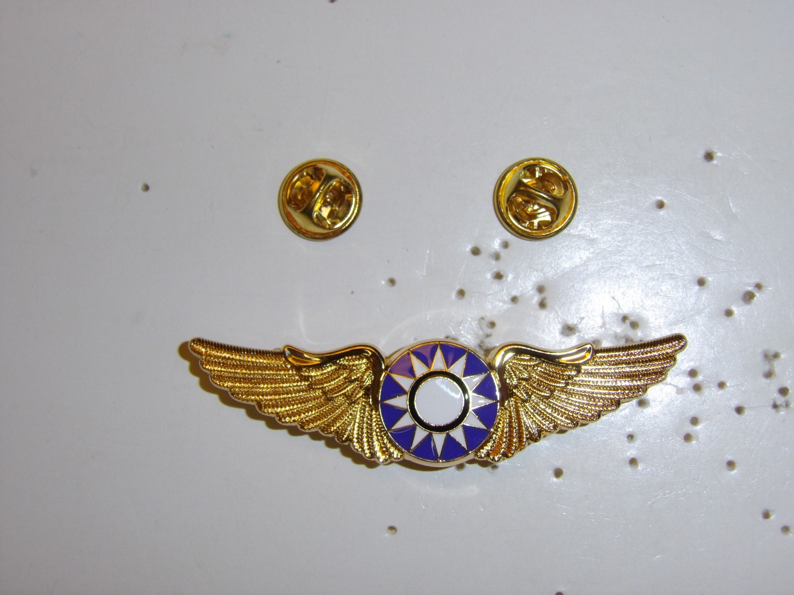 b9730 WW2 US Army AAF Metal Chinese Air Force Pilot Wing C8A13
