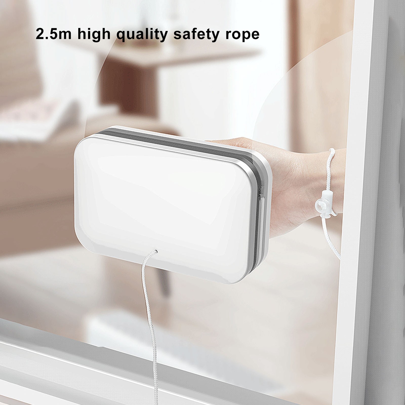 Magnetic Window Cleaner Tool for 3 to 10mm Glasses Double Sided Windows Cleaner