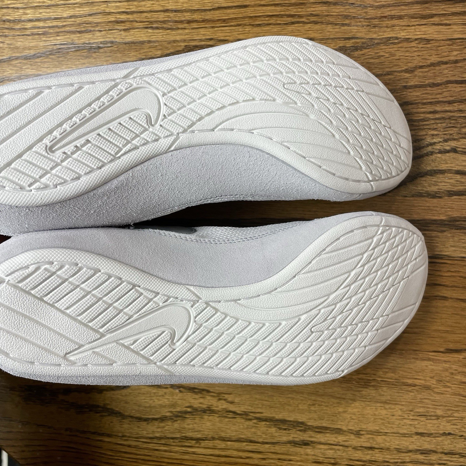 Nike Boxing Shoes Mens Size 10 White Silver High Top 366683-100 Ring Gear Mesh
