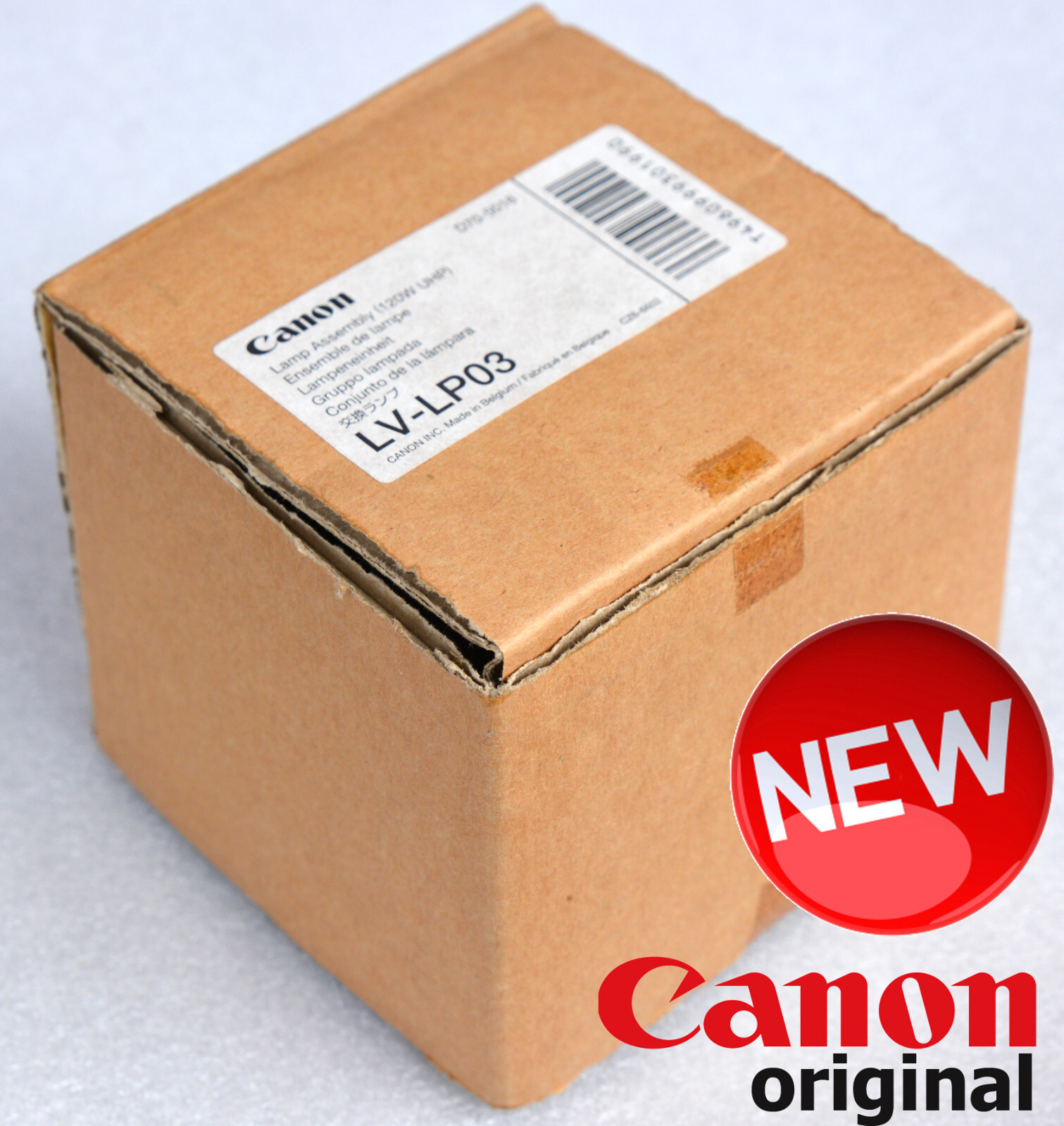 NEW CANON LV-LP03 EAN 4960999301990 GENUINE REPLACEMENT LAMP PROJECTOR NEW