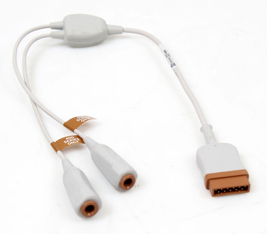 GE 2104178-002 Temperature Cable - 400 Series Probes, Dual .5m/1.7ft -OEM-