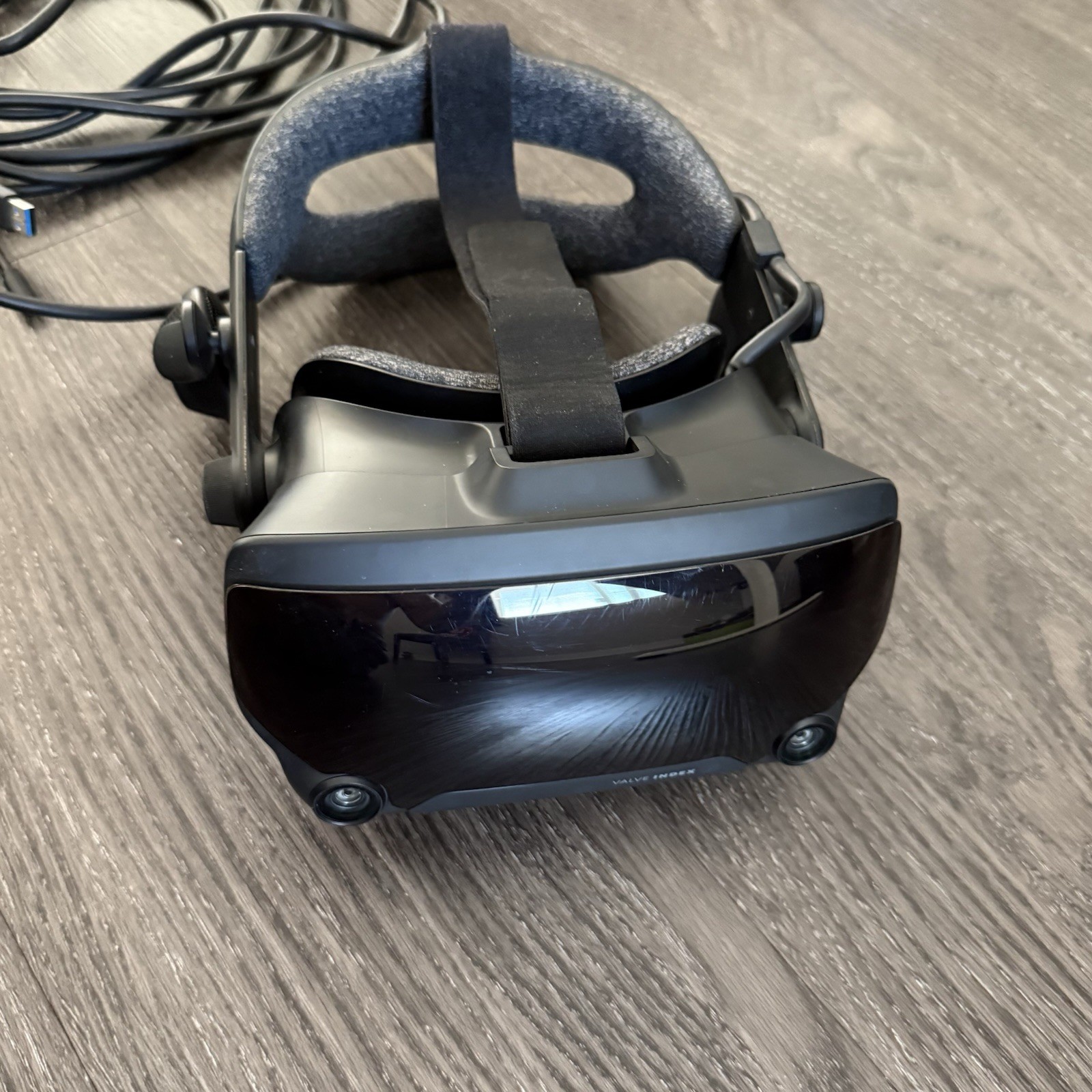 Valve Index VR Virtual Reality HMD Headset Only Complete - Tested W/ Extras